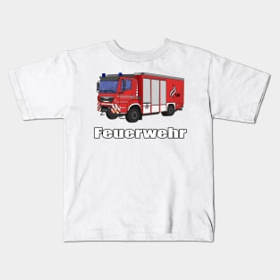 Fire department fire truck Kids T-Shirt